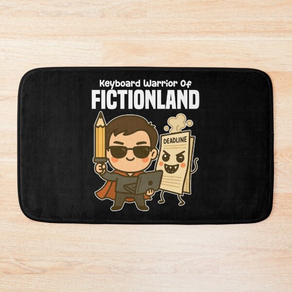 Item preview, KEYBOARD WARRIOR OF FICTIONLAND - WRITER/AUTHOR GIFT designed and sold by KEF Custom.