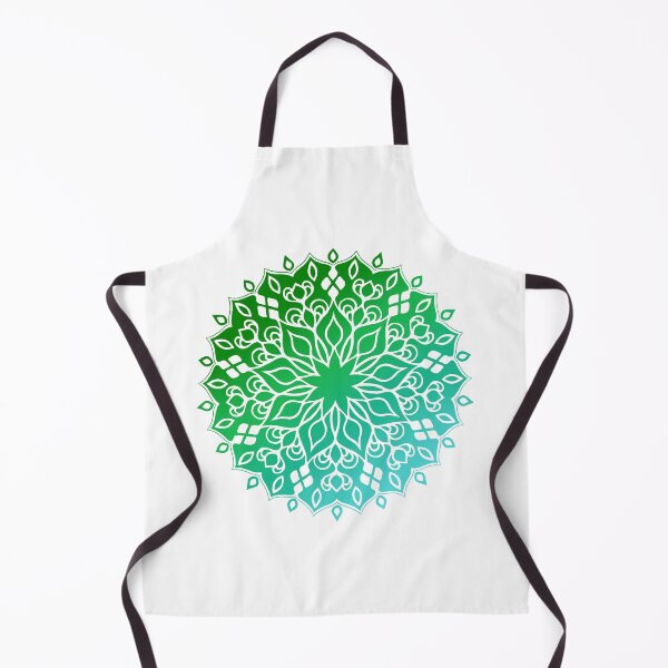 Item preview, Blue Green Gradient Mandala designed and sold by LokisCraft.