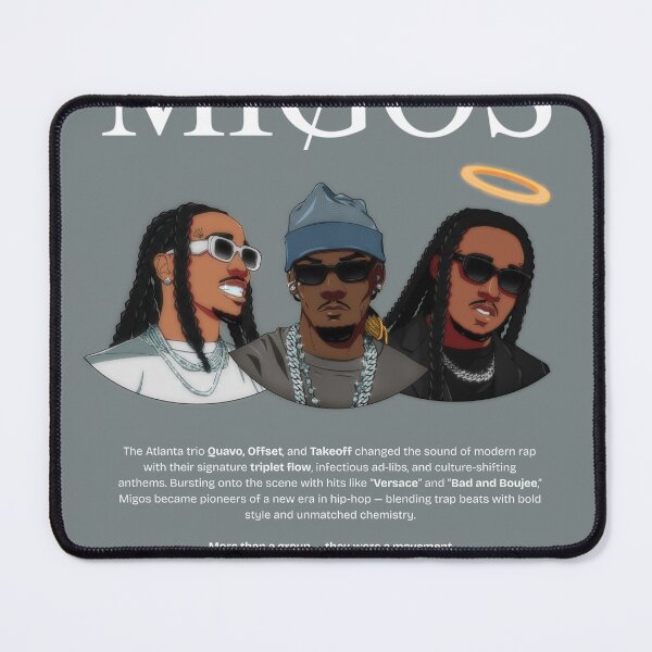 Item preview, Migos Anime Poster designed and sold by masehelaarts.