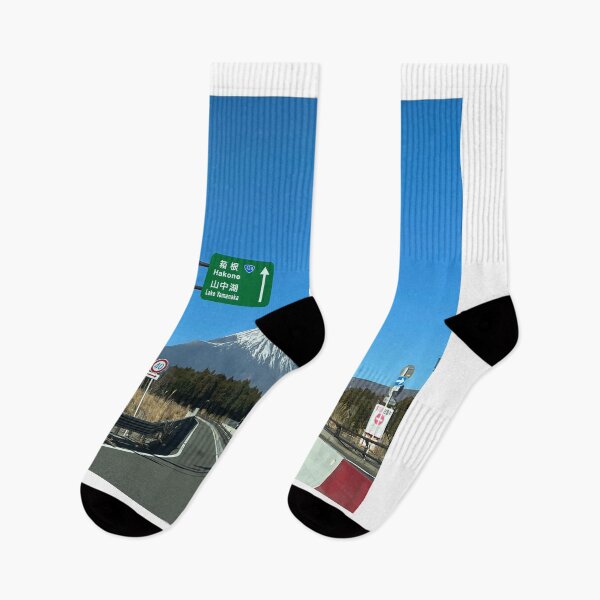 Item preview, Road to Mt. Fuji – A Clear Winter Morning designed and sold by centraleight.