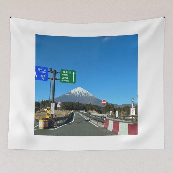 Item preview, Road to Mt. Fuji – A Clear Winter Morning designed and sold by centraleight.
