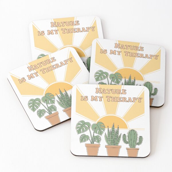 Item preview, Nature is my Therapy Retro Plant Lover designed and sold by j-2k.