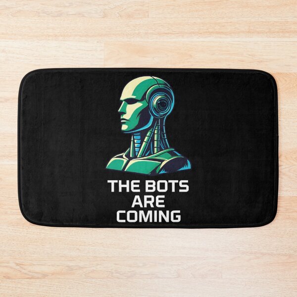 Item preview, Tesla bot designed and sold by TEEJAMBOREE.