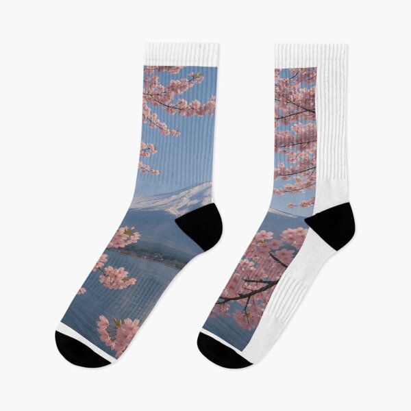 Item preview, Mount Fuji and Cherry Blossoms – Serenity in Spring designed and sold by centraleight.