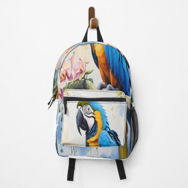 Item preview, Dreamy Macaw Watercolor in Tranquil Paradise designed and sold by Max Store.
