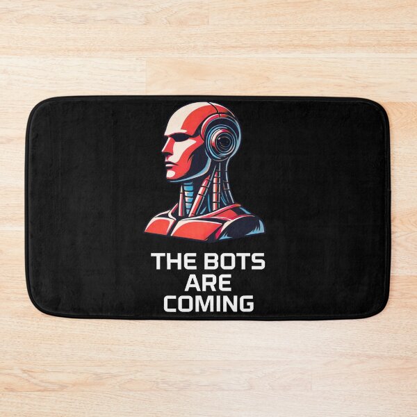 Item preview, Tesla bot designed and sold by TEEJAMBOREE.