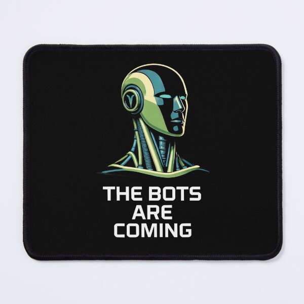 Item preview, Tesla bot designed and sold by TEEJAMBOREE.