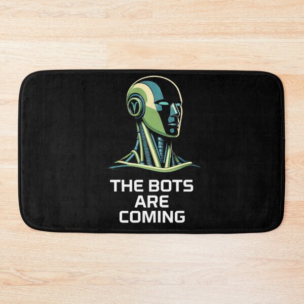 Item preview, Tesla bot designed and sold by TEEJAMBOREE.