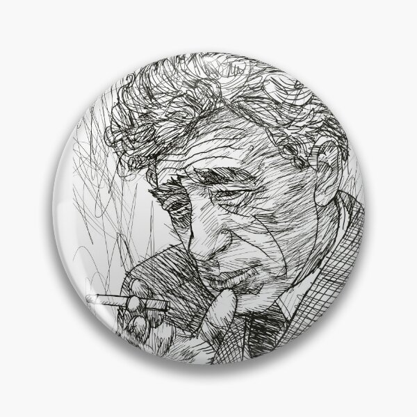 Item preview, ALBERTO GIACOMETTI ink portrait designed and sold by lautir.