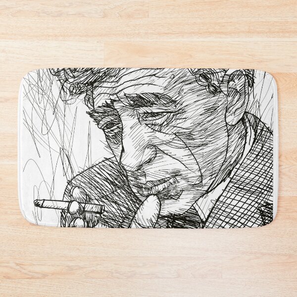 Item preview, ALBERTO GIACOMETTI ink portrait designed and sold by lautir.