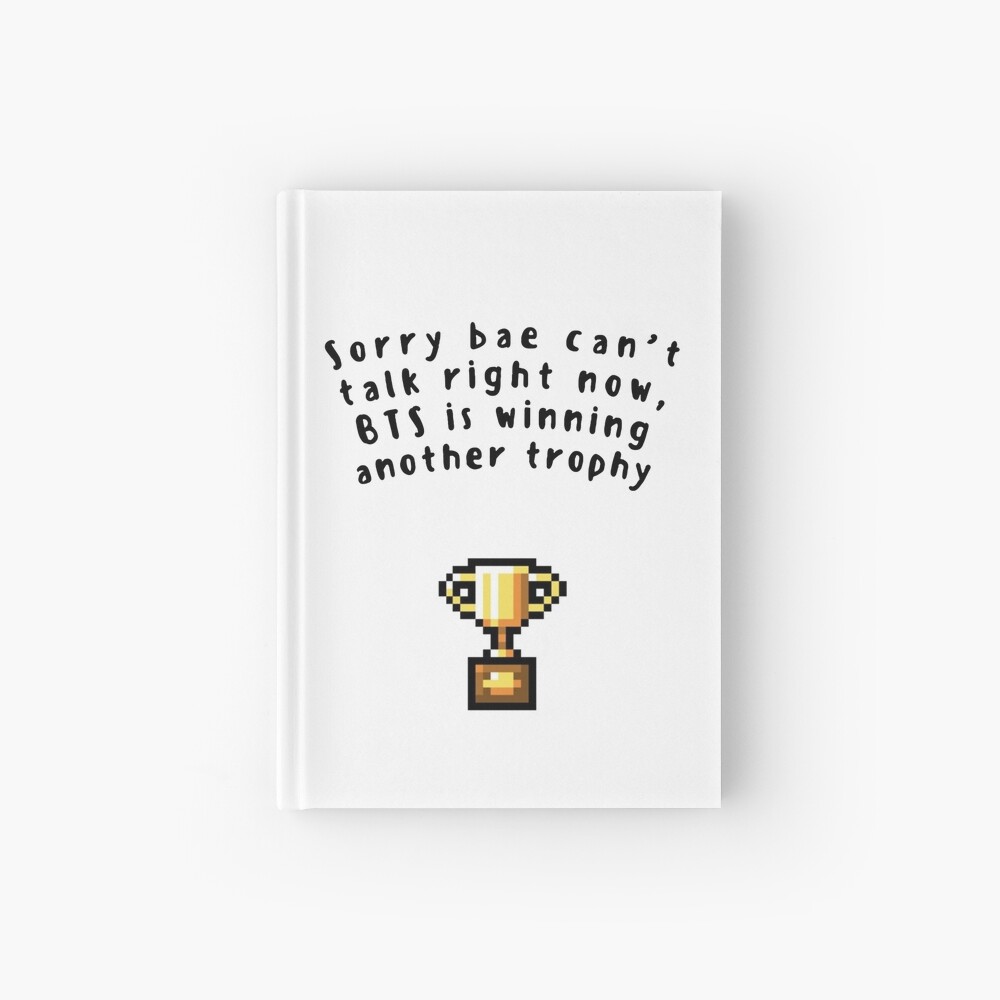 Bts Another Trophy Hardcover Journal By Attackonotaku Redbubble bts another trophy hardcover journal by attackonotaku redbubble