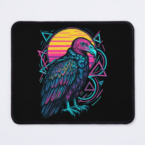 Item preview, Turkey Vulture Retro Vaporwave designed and sold by TomFrontierArt.