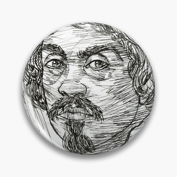 Item preview, CARAVAGGIO ink portrait .2 designed and sold by lautir.