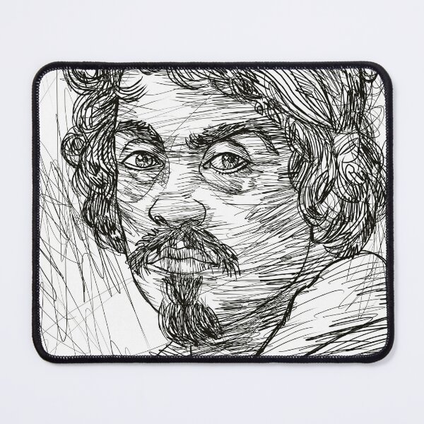 Item preview, CARAVAGGIO ink portrait .2 designed and sold by lautir.
