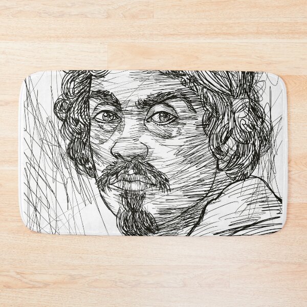 Item preview, CARAVAGGIO ink portrait .2 designed and sold by lautir.
