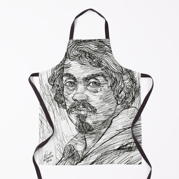 Item preview, CARAVAGGIO ink portrait .2 designed and sold by lautir.