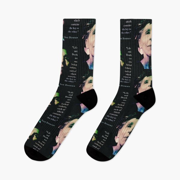Item preview, Isak Dinesen quote: Life and Death are two locked caskets, each of which contains the key to the other. designed and sold by artbleed.