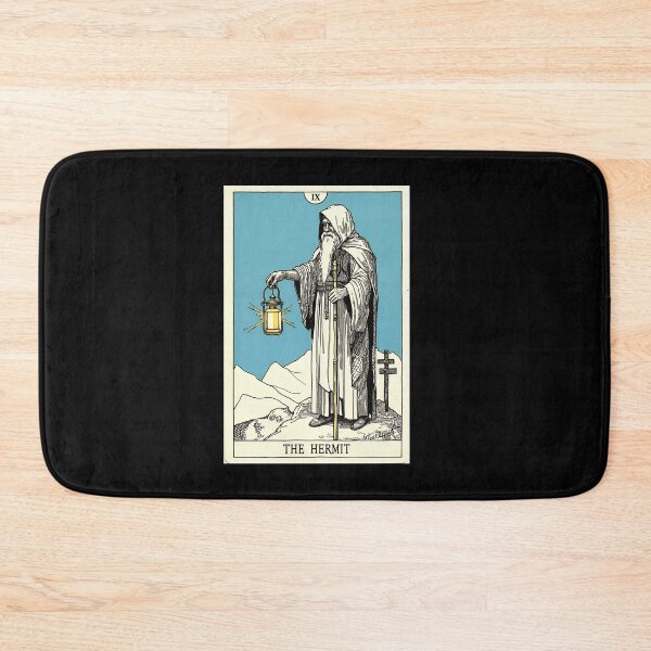Item preview, The Hermit Tarot Illustration designed and sold by FabcoDesign.