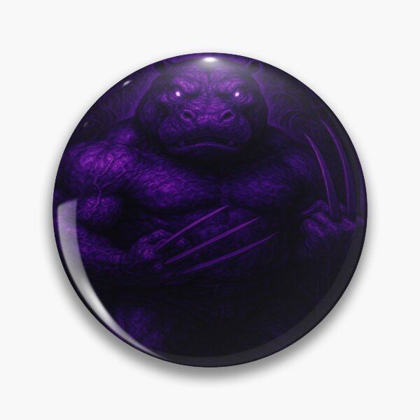 Item preview, Midnight Rage: Feral Hippo Mutation designed and sold by LOREANDDISORDER.
