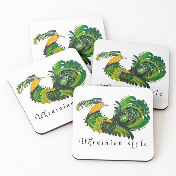 Item preview, Fairytale green bird designed and sold by MALVA UA.