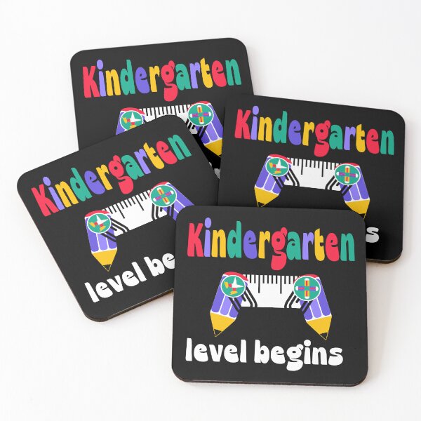 Item preview, Kindergarten Level Begins First Day Of Kindergarten Gaming designed and sold by Colorfulman.