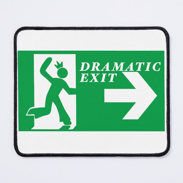 Item preview, Dramatic exit sign designed and sold by Esthrin.