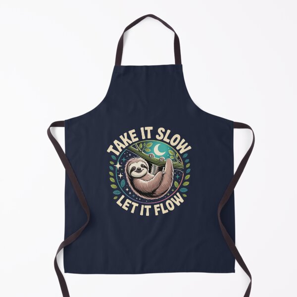 Item preview, Lazy sloth – Take It Slow, Let It Flow designed and sold by Danh Style.