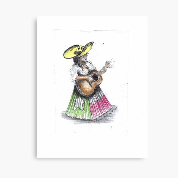Item preview, Mi Tejas Guitar Woman designed and sold by RS-Designs-Inc.