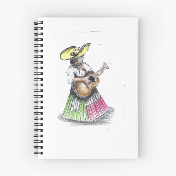 Item preview, Mi Tejas Guitar Woman designed and sold by RS-Designs-Inc.