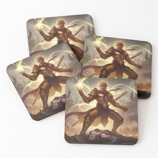 Item preview, Monkey King – Legendary Hero Art | Dota 2 Gamer Decor Print designed and sold by Dota2Dot..