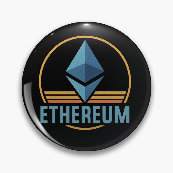 Item preview, Retro Ethereum Logo with Vaporwave Vibe designed and sold by Vibeware.