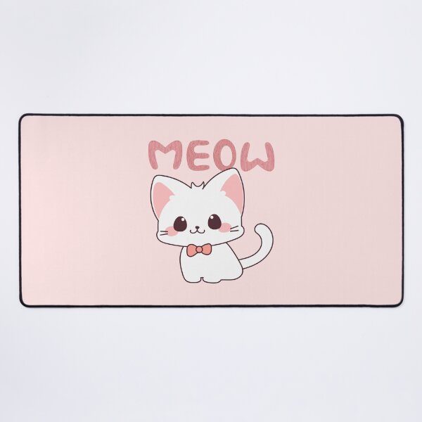 Item preview, Kawaii Cat with Bow Tie – Adorable Meow Kitty Design | The Design By Gao designed and sold by thedesignbygao.