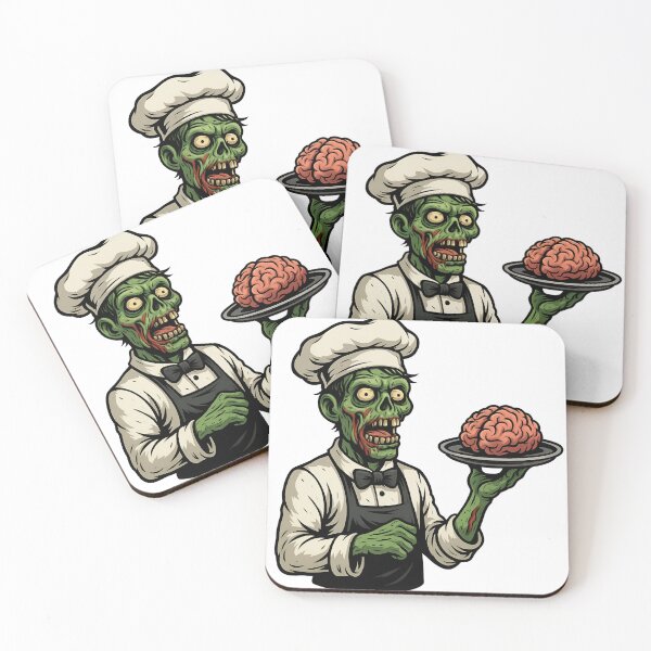 Item preview, Cartoon Zombie Chef in Comic Horror Style for Chefs designed and sold by Vibeware.