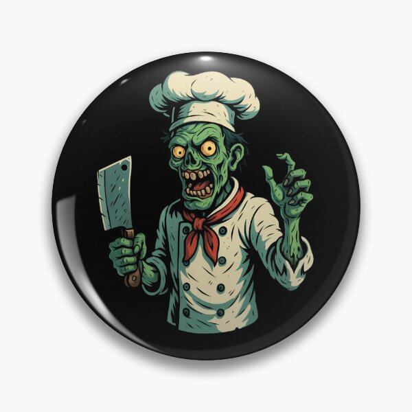 Item preview, Grim Kitchen Hero: The Undead Chef You Can Relate To designed and sold by Vibeware.