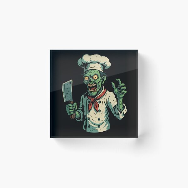 Item preview, Grim Kitchen Hero: The Undead Chef You Can Relate To designed and sold by Vibeware.