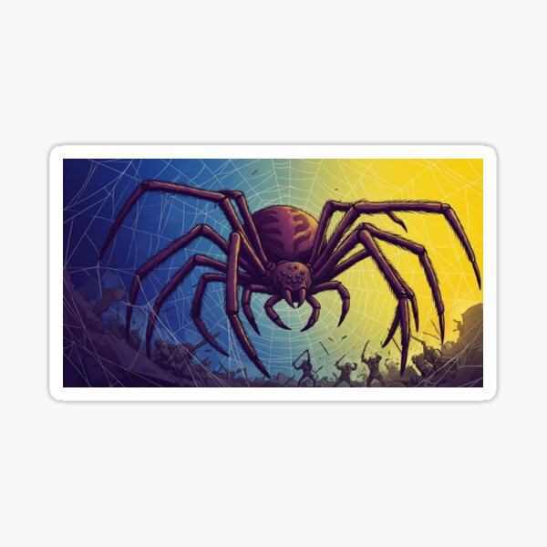Item preview, Broodmother Gamer Art – Creepy-Cool Dota 2 Hero Poster for Video Game Rooms designed and sold by Dota2Dot..