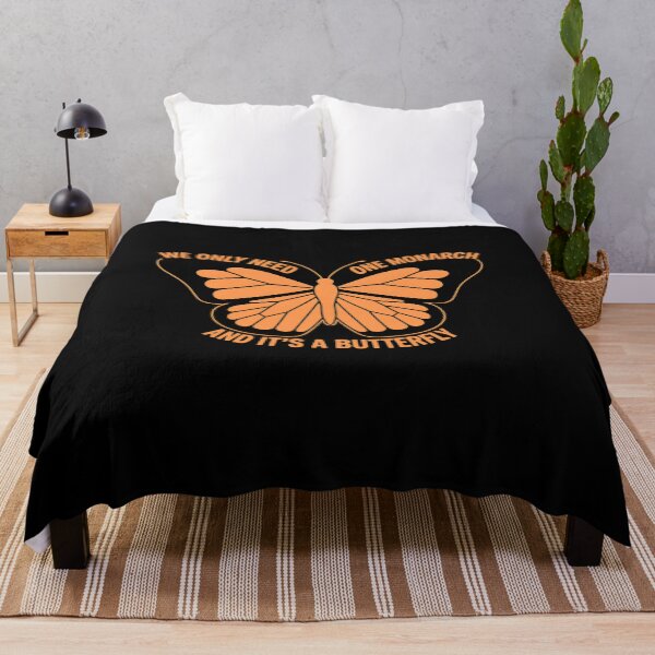 Item preview, We Only Need One Monarch And It's a Butterfly - The perfect gift for those who value freedom, love nature, and aren’t afraid to express their beliefs with a touch of humor. designed and sold by ZyziowskyArt.