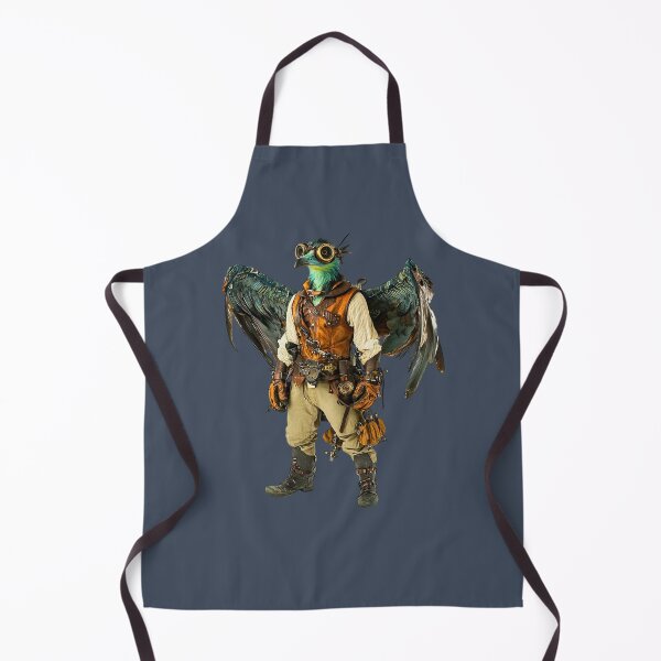 Item preview, Title: Bristlebeak, the Skybound Inventor designed and sold by MYTHIC PEEL STICKERS.