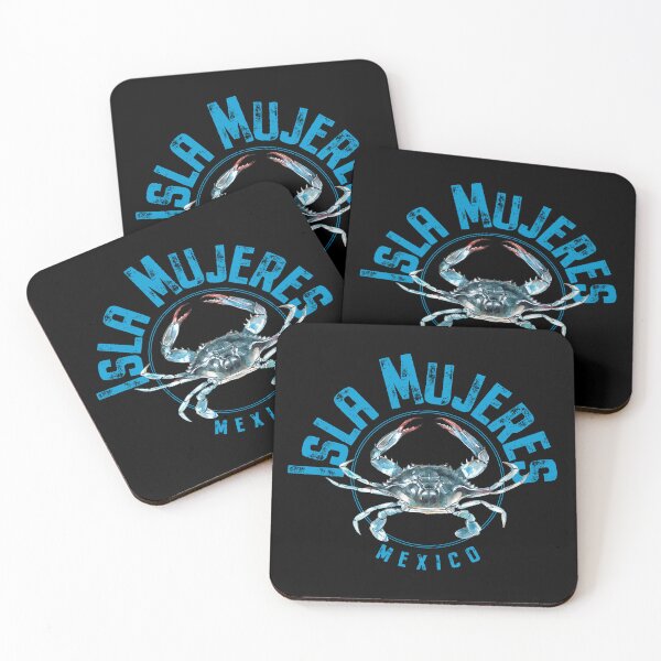Item preview, Isla Mujeres Mexico Crab Design designed and sold by Futurebeachbum.