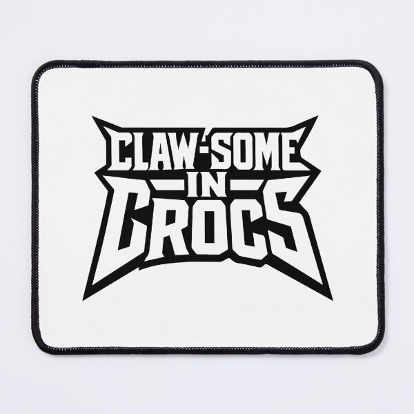 Item preview, Claw-some in Crocs | Funny Cat Crocs Sticker designed and sold by QuirkyCritterCo.
