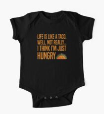 Life Is Like A Taco One Piece - Short Sleeve