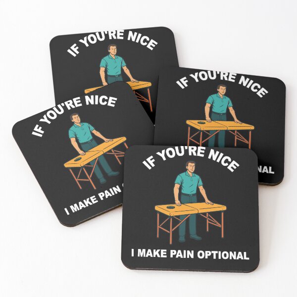 Item preview, Physiotherapist If You're Nice I Make Pain designed and sold by LuminOrb.