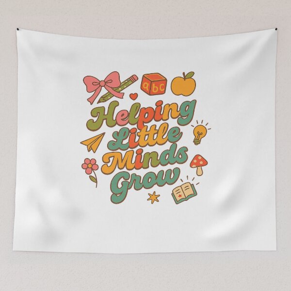Item preview, Teacher help little mind grow｜teachers rule png｜unique teacher png｜help little minds grow｜helping little minds｜little minds grow｜Helping designed and sold by PixelBlooming.