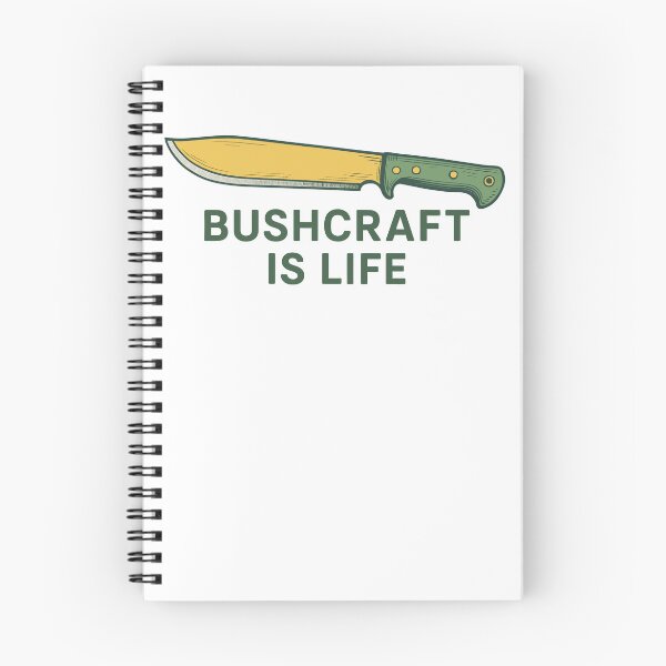 Item preview, Bushcraft Is Life Prepper Survival Outdoor Skills designed and sold by LuminOrb.