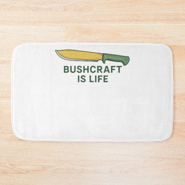 Item preview, Bushcraft Is Life Prepper Survival Outdoor Skills designed and sold by LuminOrb.
