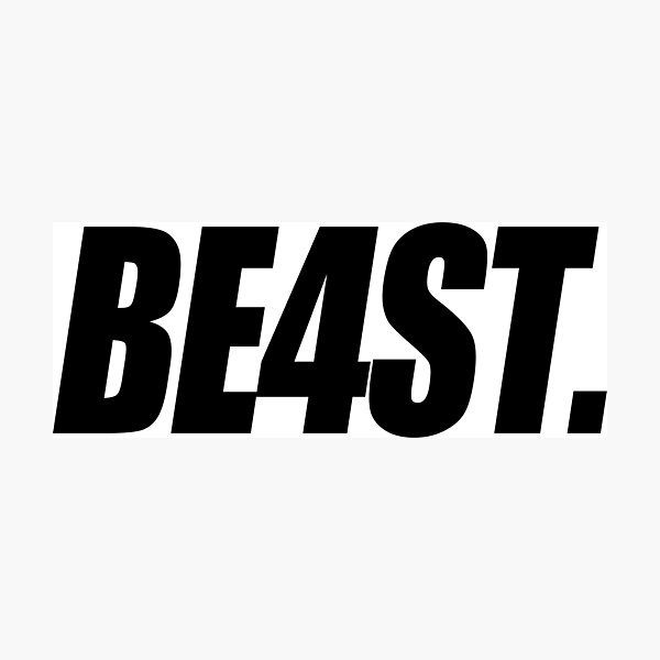 Item preview, Be4st. Fitness shirt designed and sold by 4tomic.