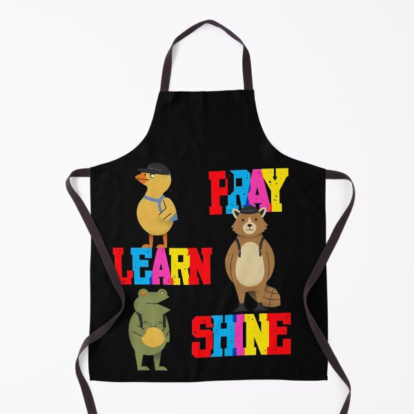Item preview, "Pray, Learn, Shine" Back to School Blessed T-shirt designed and sold by OrtegaGrace.