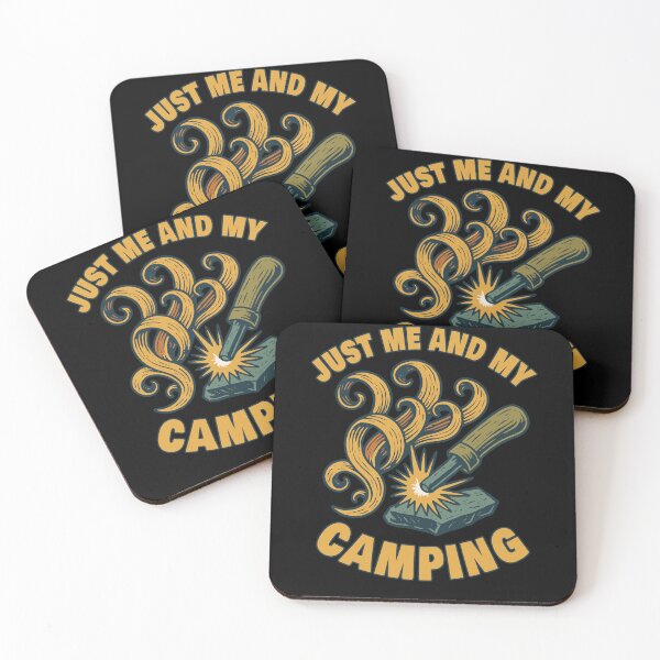 Item preview, Just Me And My Camping Prepper Survival designed and sold by LuminOrb.