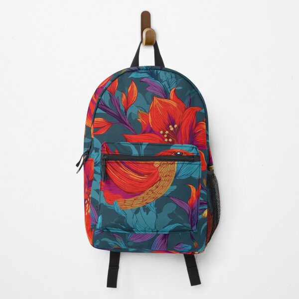 Item preview, Vibrant Floral Birdsong Seamless Pattern designed and sold by Gunner Design.