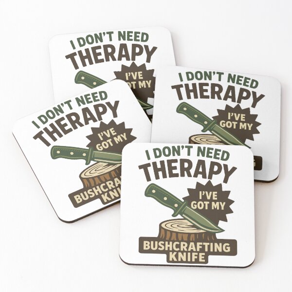 Item preview, Prepper Survival Bushcrafting Knife Therapy designed and sold by LuminOrb.
